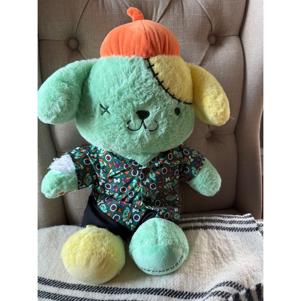 Build-A-Bear Zombie Pompompurin Plush Halloween‎ Zombie Sanrio Hello Kitty 2024